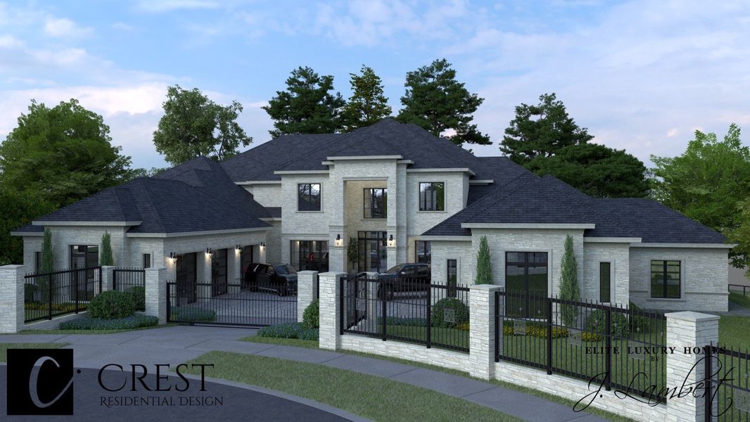 A showcase of a new construction home by J. Lambert Custom Homes, highlighting their design and quality (Image 6).