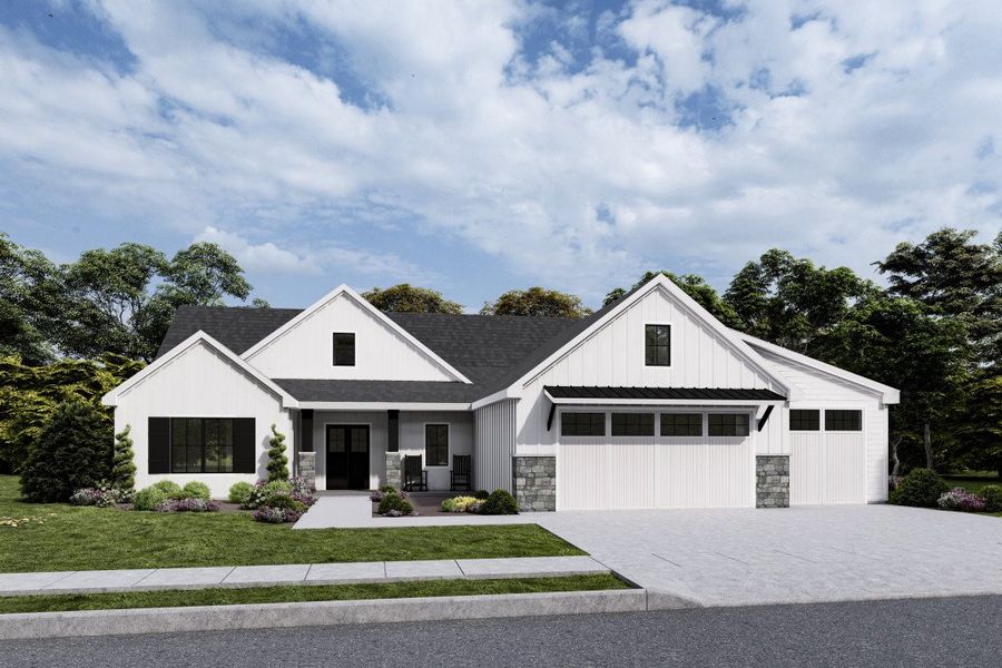 A showcase of a new construction home by G.J. Gardner Homes, highlighting their design and quality (Image 4).