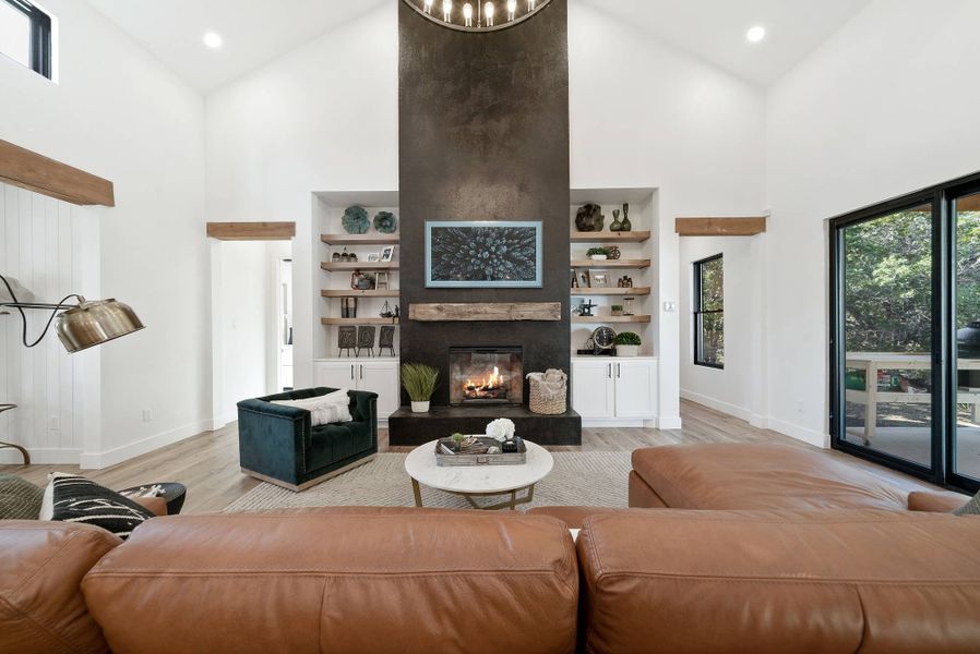 A showcase of a new construction home by Bourn Custom Homes, highlighting their design and quality (Image 6).