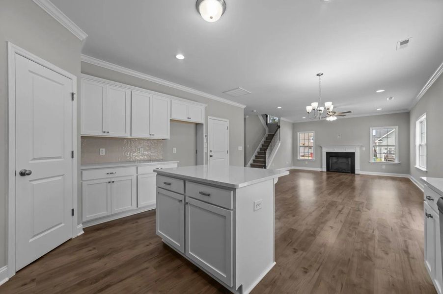 A showcase of a new construction home by Bill Clark Homes, highlighting their design and quality (Image 12).