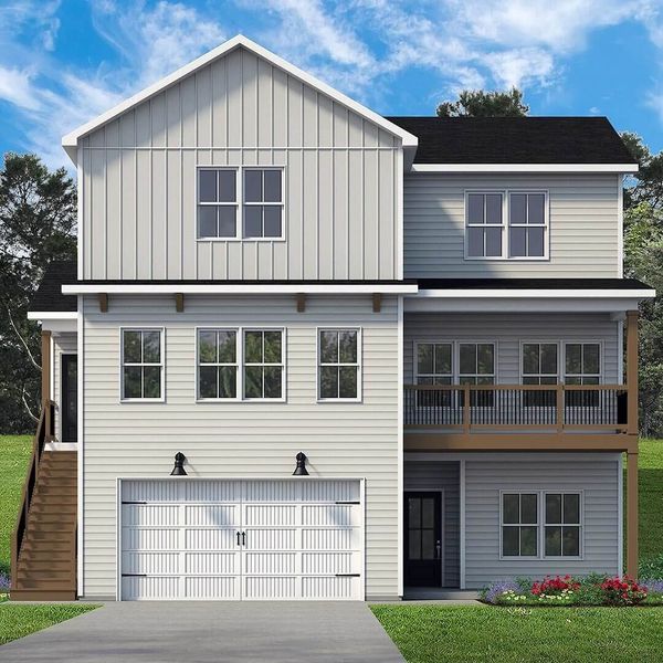 A showcase of a new construction home by Turner Homes, highlighting their design and quality (Image 4).