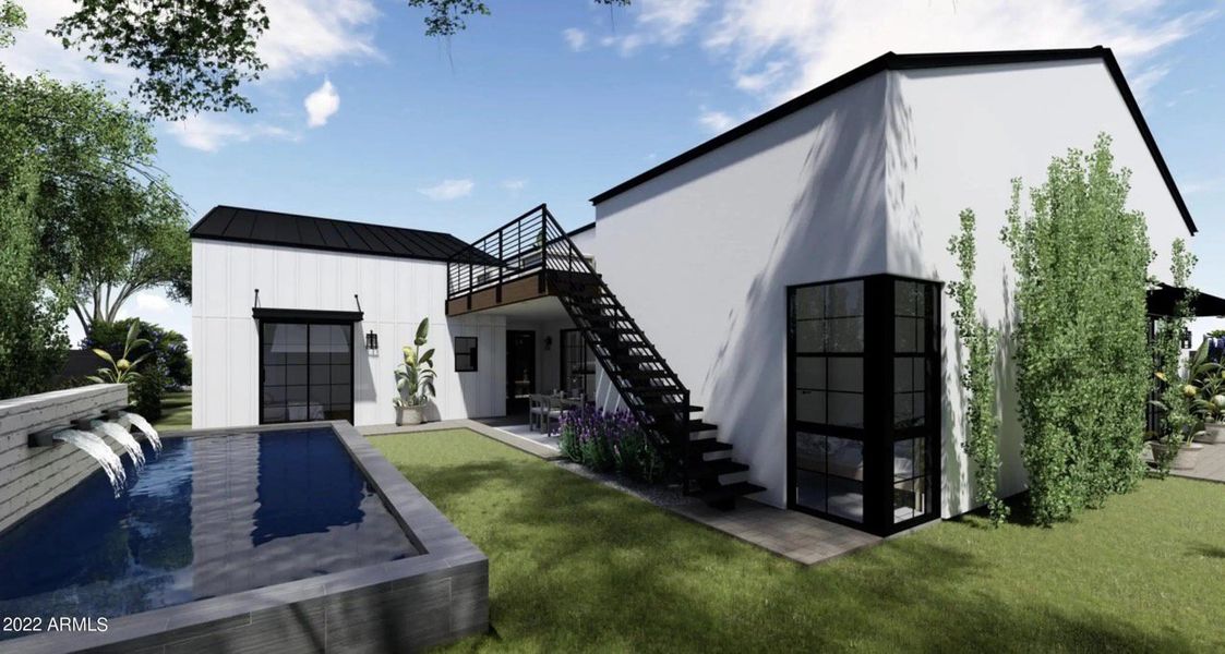 A showcase of a new construction home by MAG Construction Management, highlighting their design and quality (Image 5).