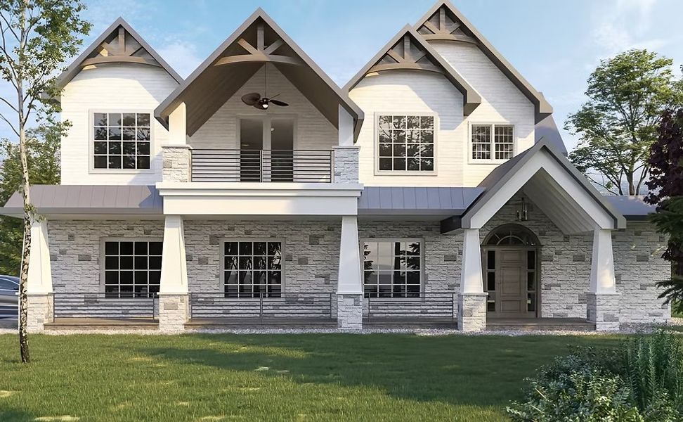 A showcase of a new construction home by Aernandez Homes, highlighting their design and quality (Image 1).