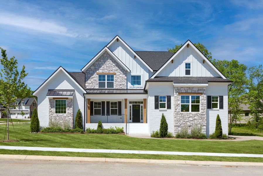 A showcase of a new construction home by Schell Brothers, LLC, highlighting their design and quality (Image 12). A showcase of a new construction home by Schell Brothers, LLC, highlighting their design and quality (Image 12).