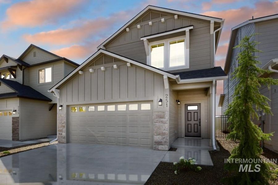 A showcase of a new construction home by Blackrock Homes, highlighting their design and quality (Image 4).