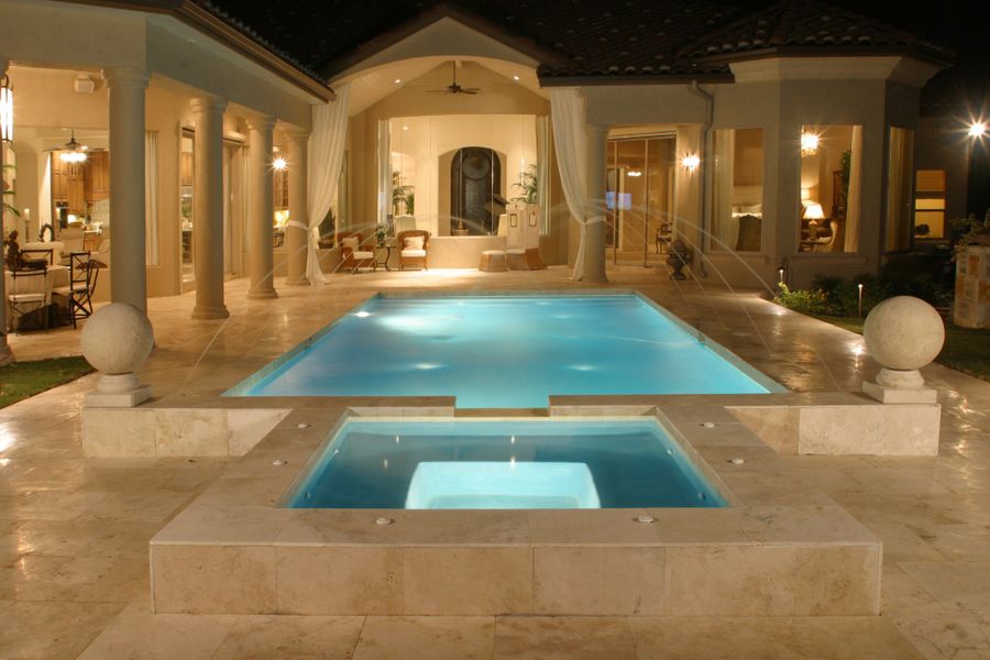 A showcase of a new construction home by Galleria Custom Homes, highlighting their design and quality (Image 3).