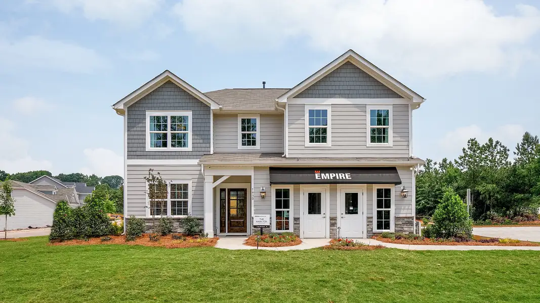 A showcase of a new construction home by Empire Homes, highlighting their design and quality (Image 2). A showcase of a new construction home by Empire Homes, highlighting their design and quality (Image 2).