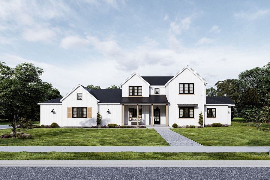 A showcase of a new construction home by G.J. Gardner Homes, highlighting their design and quality (Image 12).