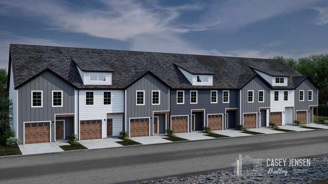 A showcase of a new construction home by CK Development, highlighting their design and quality (Image 4).