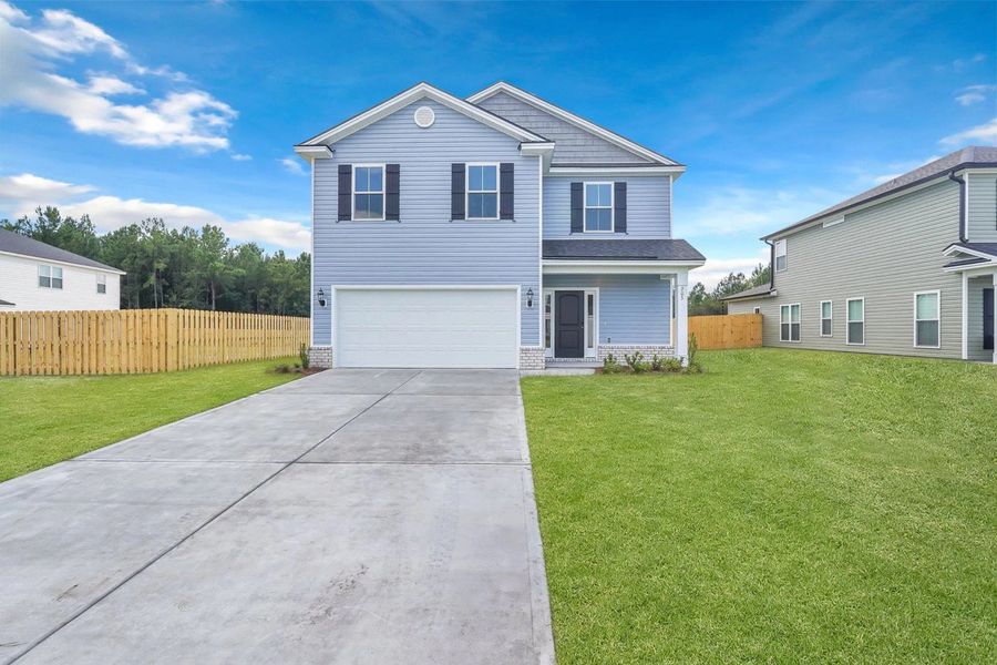 A showcase of a new construction home by Ernest Homes, highlighting their design and quality (Image 3).