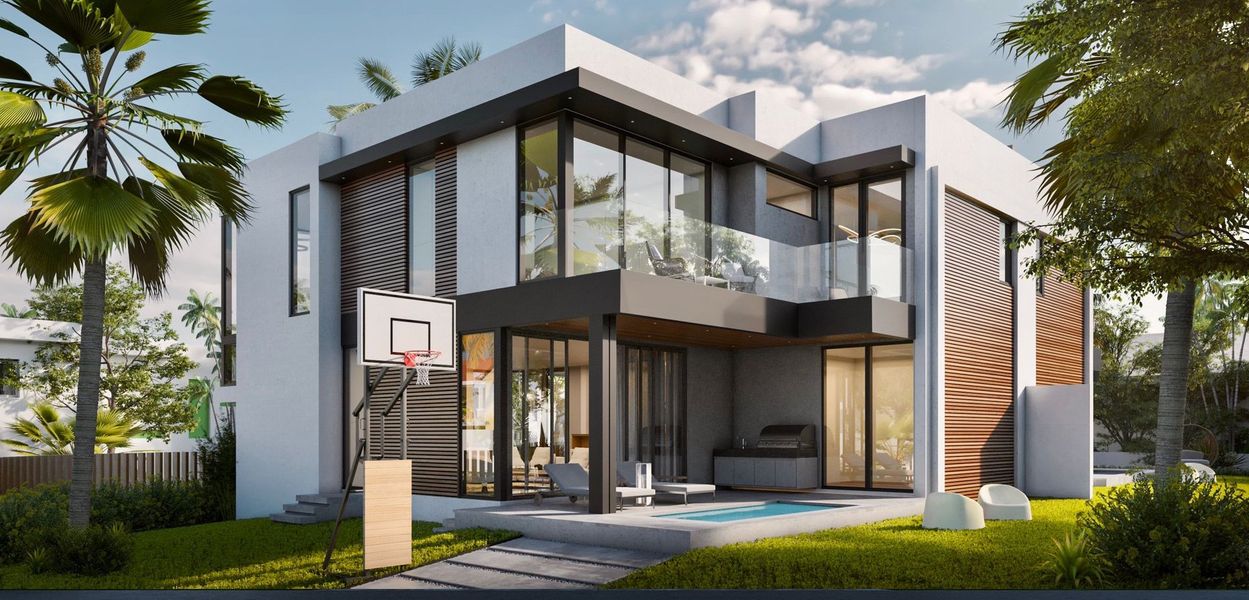 A showcase of a new construction home by MICL Group, highlighting their design and quality (Image 3).