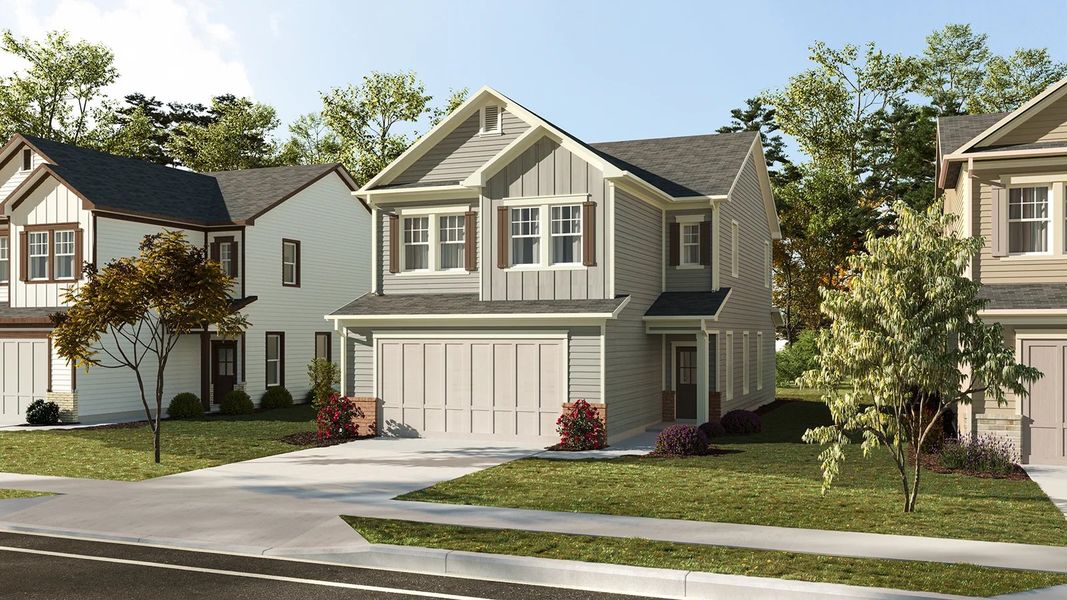 A showcase of a new construction home by ResiCraft Homes, highlighting their design and quality (Image 2). A showcase of a new construction home by ResiCraft Homes, highlighting their design and quality (Image 2).