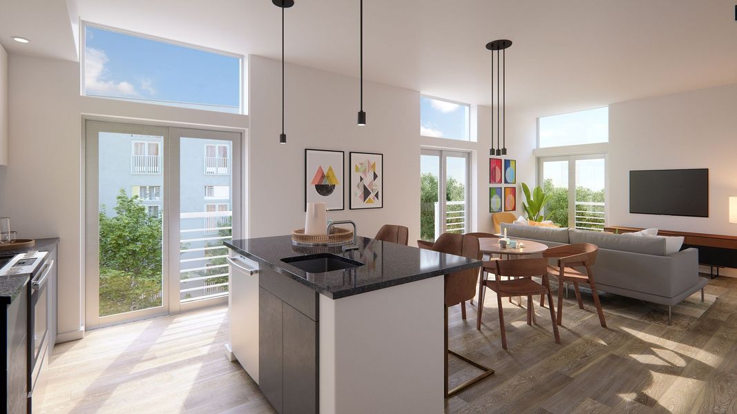 A showcase of a new construction home by White Oak Properties, highlighting their design and quality (Image 4).