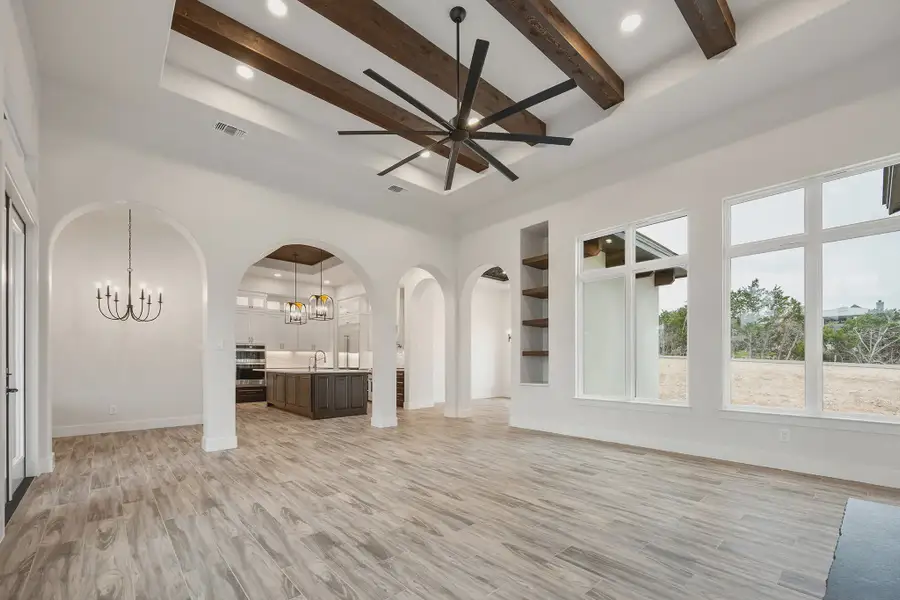 A showcase of a new construction home by KC Custom Homes, highlighting their design and quality (Image 4).