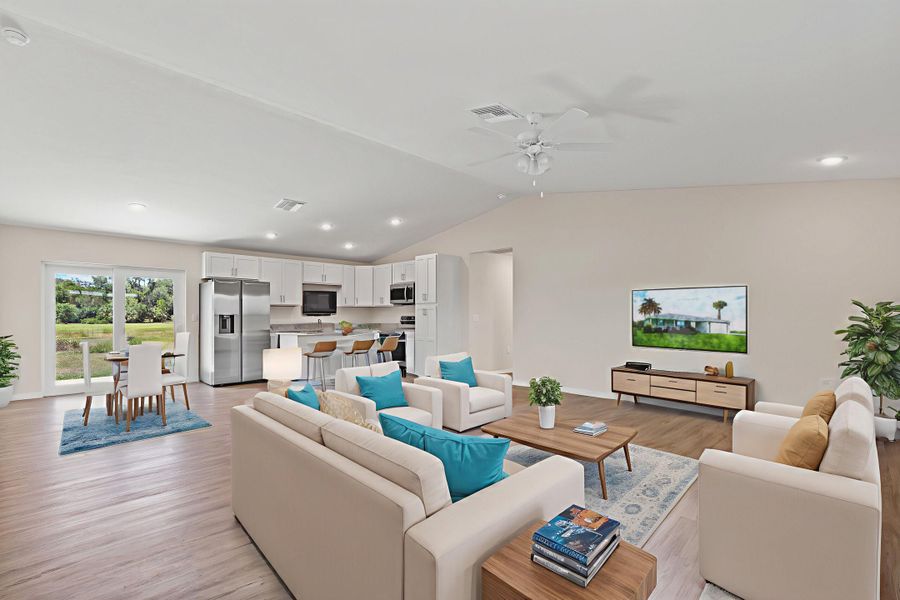 A showcase of a new construction home by Heartland Homes of Florida, highlighting their design and quality (Image 14).