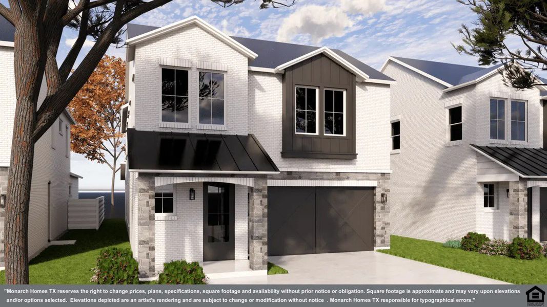 A showcase of a new construction home by Monarch Homes, highlighting their design and quality (Image 7).
