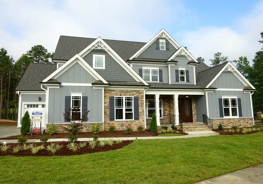 A showcase of a new construction home by Wardson Construction, highlighting their design and quality (Image 1).