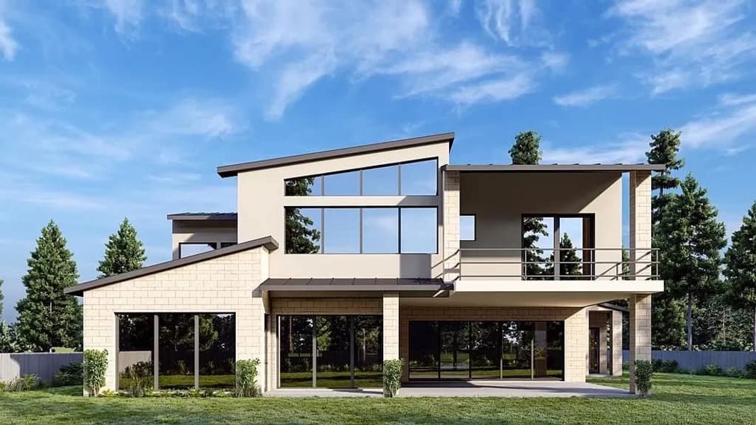 A showcase of a new construction home by Armor Custom Homes, highlighting their design and quality (Image 5).