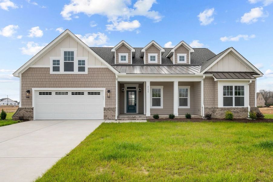 A showcase of a new construction home by Bill Clark Homes, highlighting their design and quality (Image 2).