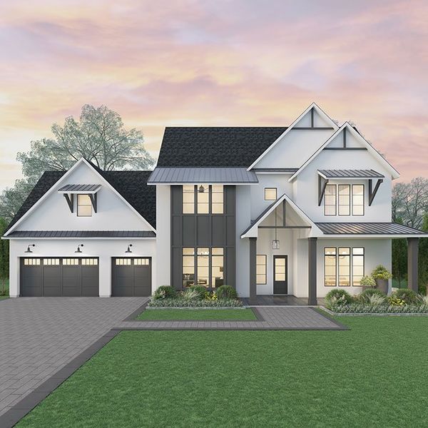 A showcase of a new construction home by TIPLER Luxury Homes, highlighting their design and quality (Image 3).