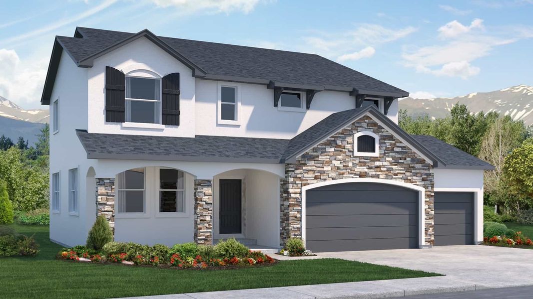 A showcase of a new construction home by Classic Homes, highlighting their design and quality (Image 1). A showcase of a new construction home by Classic Homes, highlighting their design and quality (Image 1).