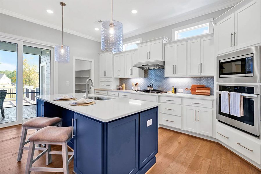 A showcase of a new construction home by Kent Homes, highlighting their design and quality (Image 11).