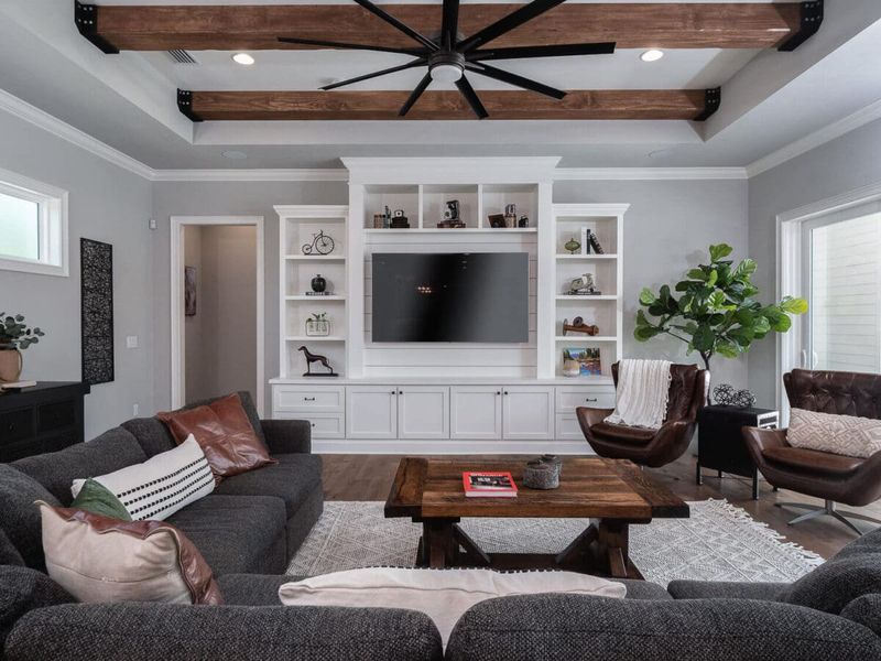 A showcase of a new construction home by Pridgen Homes, highlighting their design and quality (Image 9). A showcase of a new construction home by Pridgen Homes, highlighting their design and quality (Image 9).