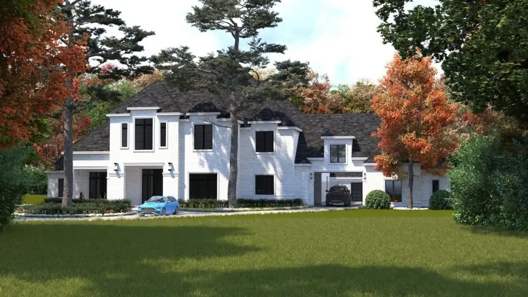 A showcase of a new construction home by J. Lambert Custom Homes, highlighting their design and quality (Image 4).