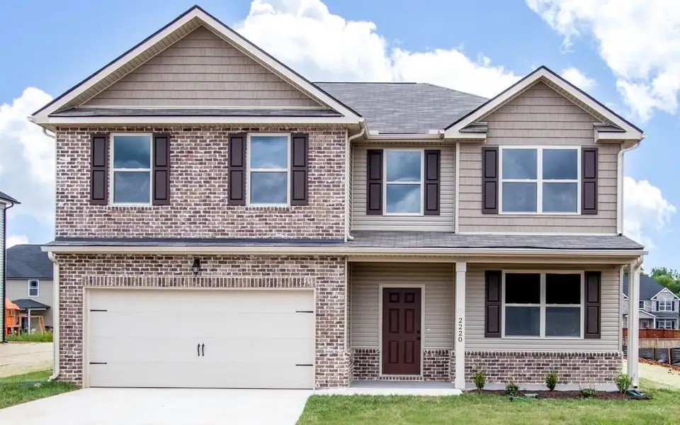 A showcase of a new construction home by Nason Homes, highlighting their design and quality (Image 1).