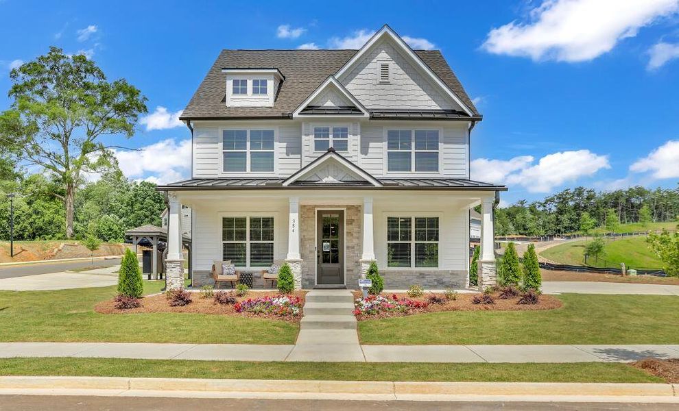 Front exterior of a home in the Colleton Park community, located in Aiken, SC (Image 2).