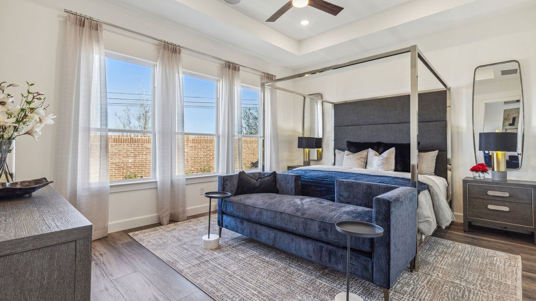 Furnished interior in a model home at Village on Main Street in Frisco (Image 33). Furnished interior in a model home at Village on Main Street in Frisco (Image 33).