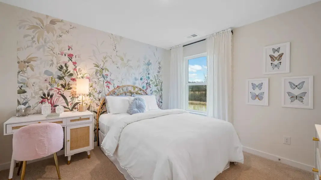 Furnished interior in a model home at Lillie Acres in Chattanooga (Image 25).
