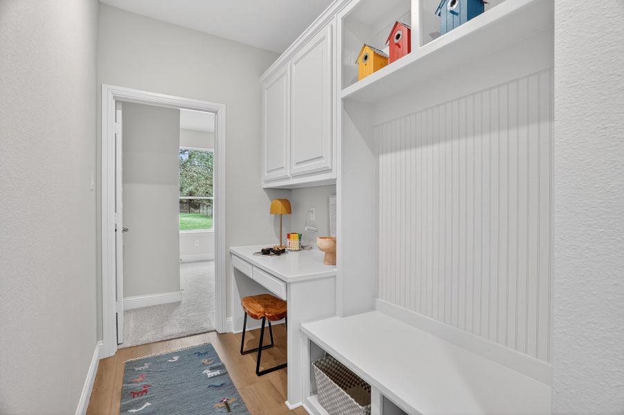 Furnished interior in a model home at Terra Vista Estates in Springtown (Image 51).