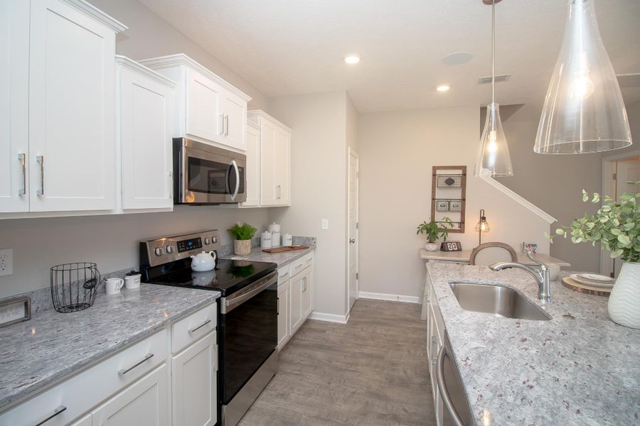 Furnished interior in a model home at Jackson Towne in Murfreesboro (Image 25). Furnished interior in a model home at Jackson Towne in Murfreesboro (Image 25).