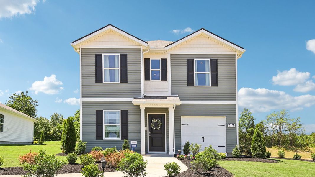 Front exterior of a home in the Parkside Point community, located in Portland, TN (Image 2).