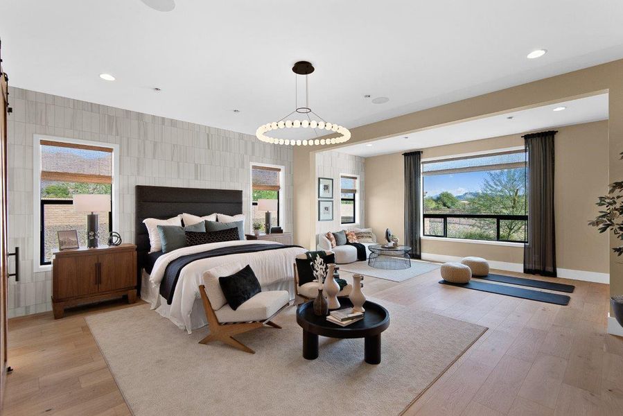 Furnished interior in a model home at Estates at Kings Ranch in Gold Canyon (Image 8).