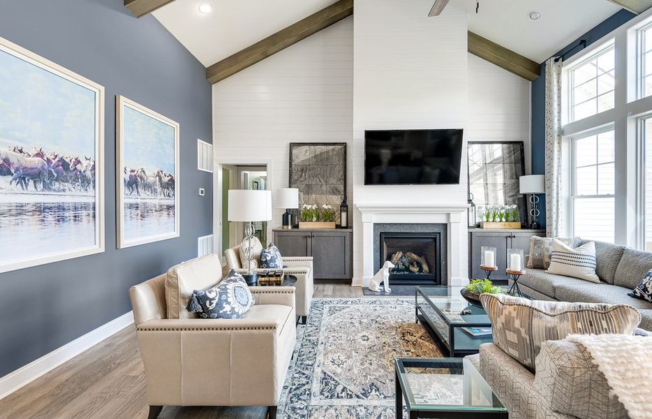 Furnished interior in a model home at Norman Ridge in Hendersonville (Image 12). Furnished interior in a model home at Norman Ridge in Hendersonville (Image 12).