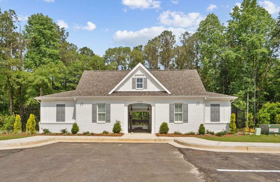 Front exterior of a home in the Wildwood Place community, located in Powder Springs, GA (Image 11).