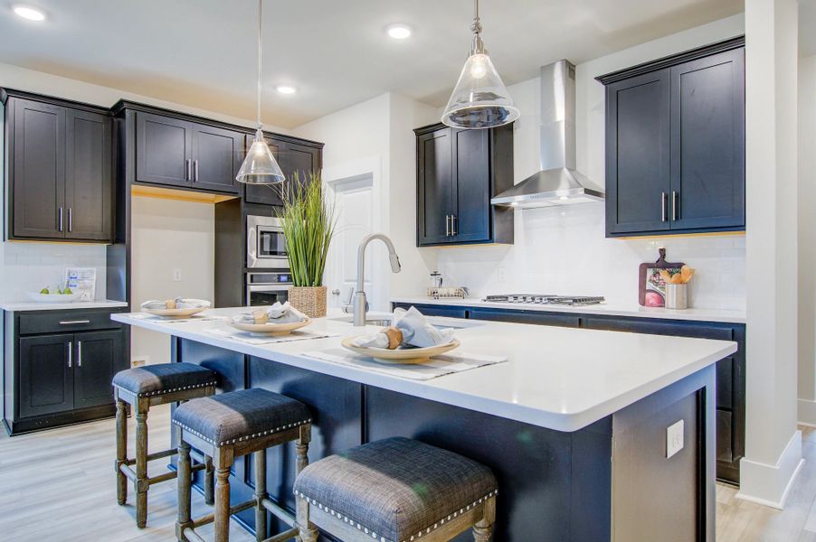 Furnished interior in a model home at Watson Hill in Summerville (Image 25). Furnished interior in a model home at Watson Hill in Summerville (Image 25).