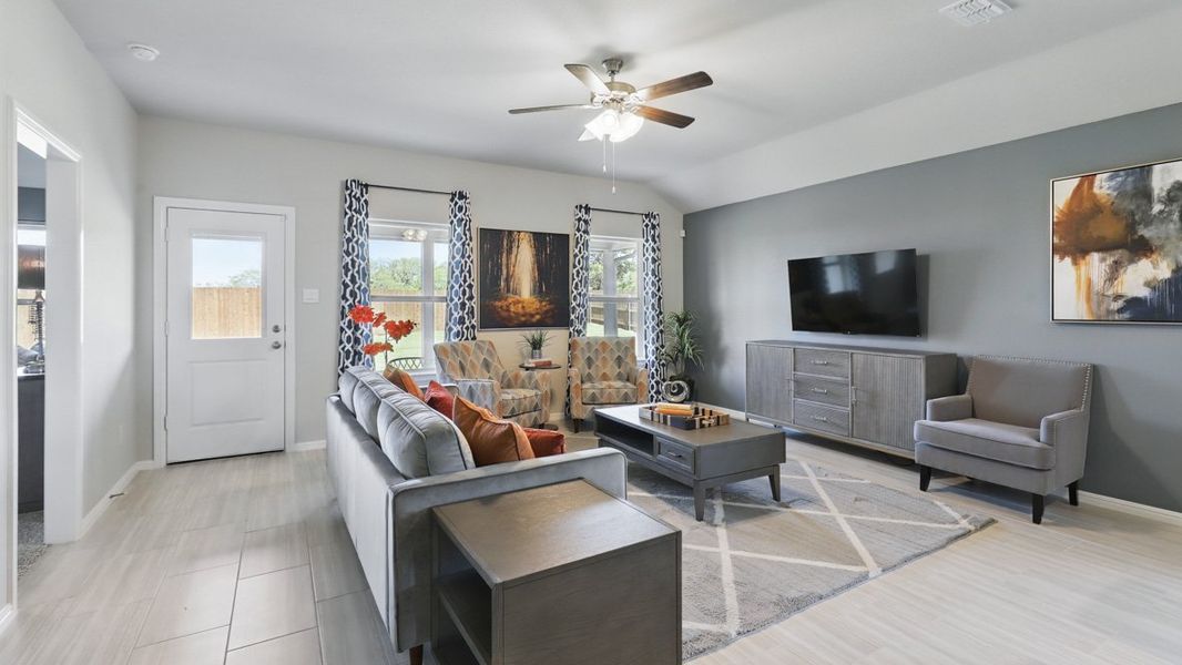 Furnished interior in a model home at Sandy Beach in Azle (Image 38). Furnished interior in a model home at Sandy Beach in Azle (Image 38).