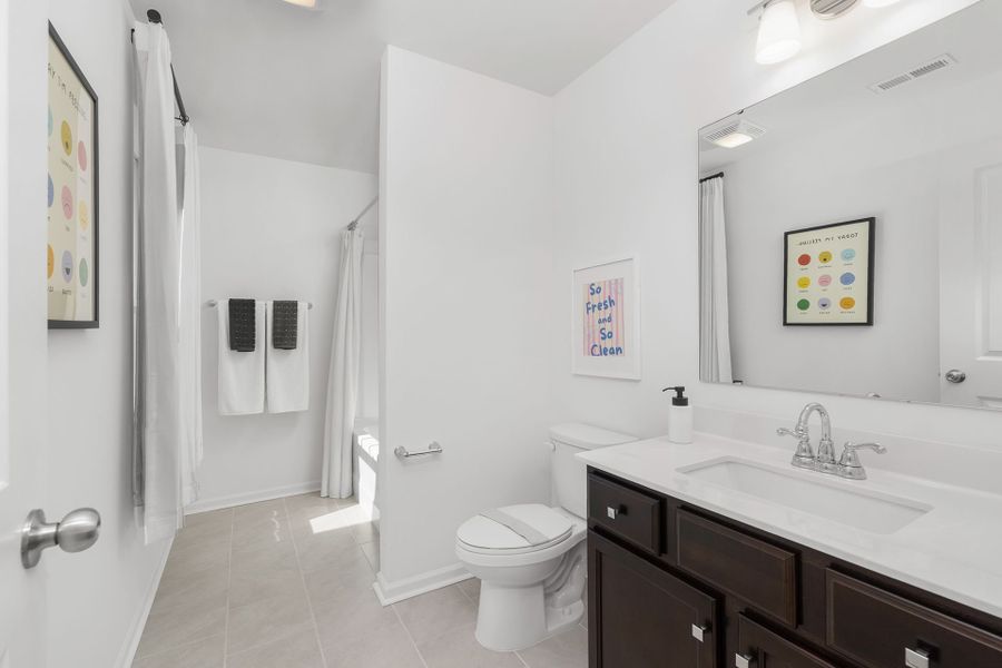 Furnished interior in a model home at Shay Crossing in Salisbury (Image 11). Furnished interior in a model home at Shay Crossing in Salisbury (Image 11).