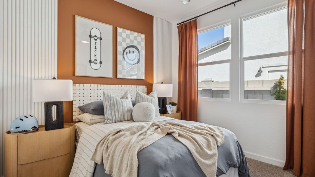 Furnished interior in a model home at Westpark in Buckeye (Image 31).