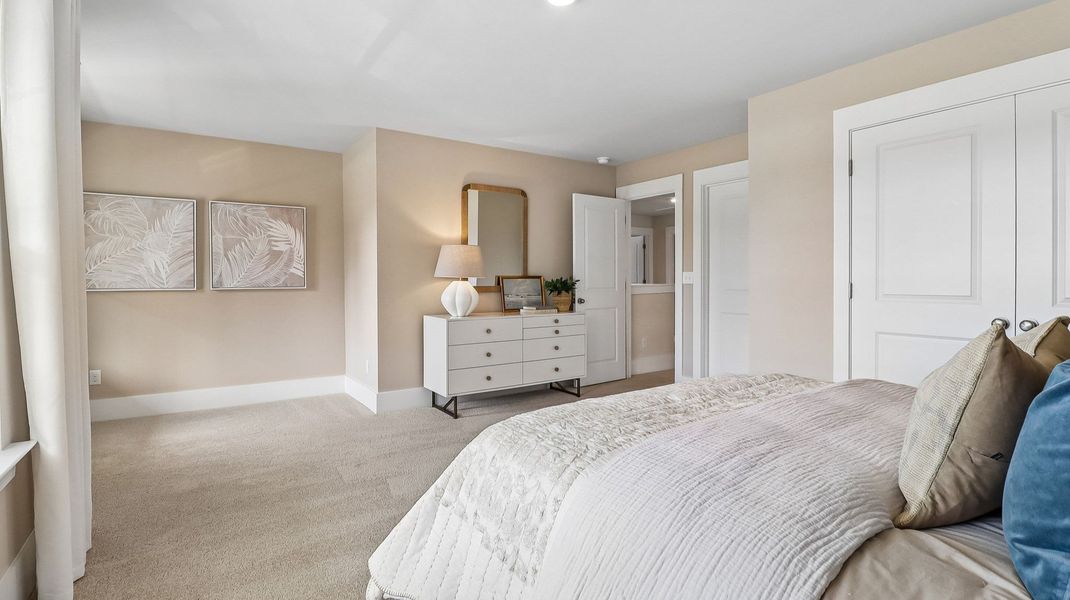 Furnished interior in a model home at Shell Pointe in Gilbert (Image 37).