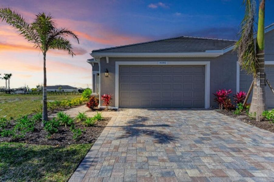Front exterior of a home in the The Laurels community, located in Parrish, FL (Image 42).