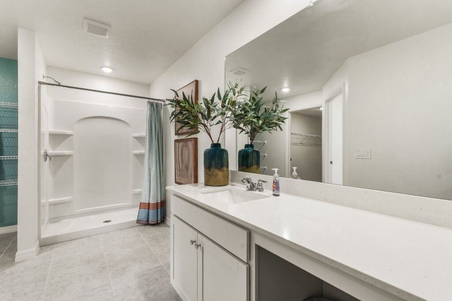 Furnished interior in a model home at LaBelle in Labelle (Image 10).