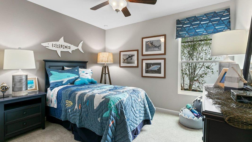 Furnished interior in a model home at American Village in Palm Coast (Image 27). Furnished interior in a model home at American Village in Palm Coast (Image 27).