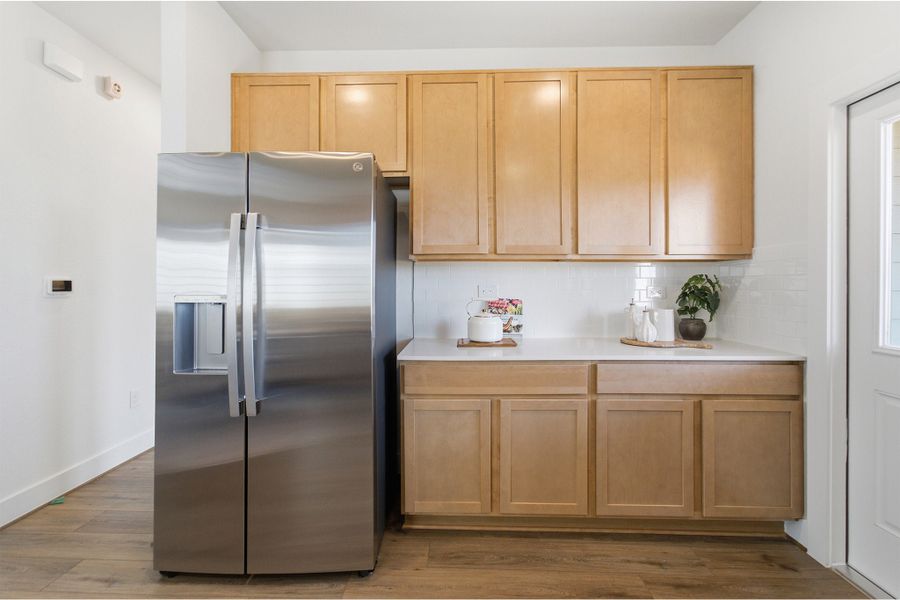Furnished interior in a model home at Lone Oak in San Antonio (Image 24).