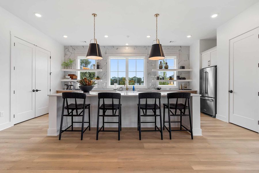 Furnished interior in a model home at Maple Grove at Towne Lake in Woodstock (Image 27). Furnished interior in a model home at Maple Grove at Towne Lake in Woodstock (Image 27).