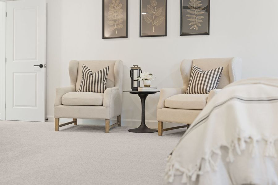 Furnished interior in a model home at Autumn Brook in Canton (Image 58). Furnished interior in a model home at Autumn Brook in Canton (Image 58).