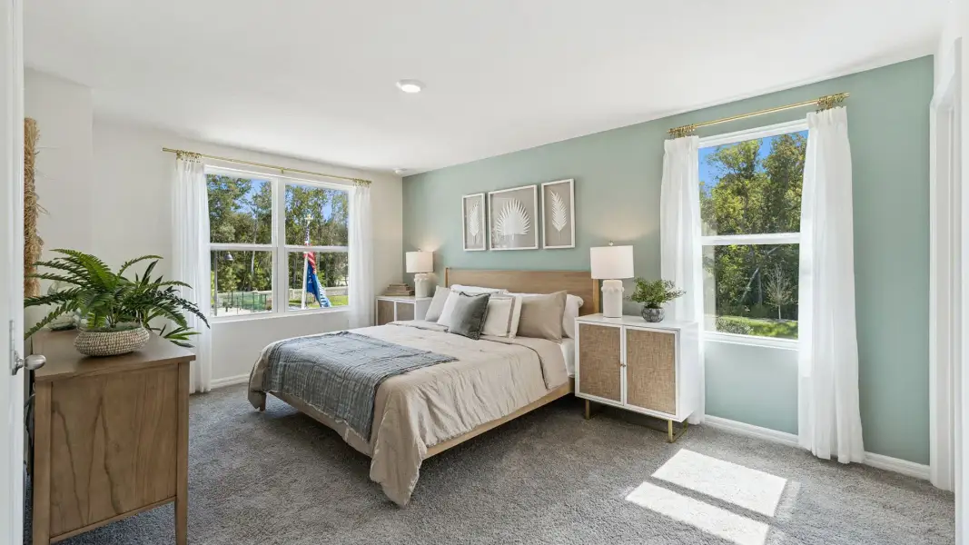 Furnished interior in a model home at Encore at Hillview in Altamonte Springs (Image 9). Furnished interior in a model home at Encore at Hillview in Altamonte Springs (Image 9).